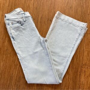 7 For All Mankind Light Blue Flare Jeans (Tailorless Dojo)